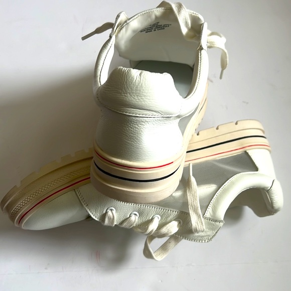 JESSICA SIMPSON Leather/Man Made Upper Athleisure Shoes - Side Mesh - Picture 2 of 4